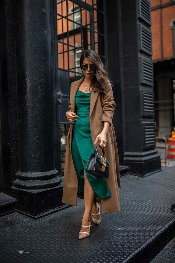 fashion green dress Big sale - OFF 72%
