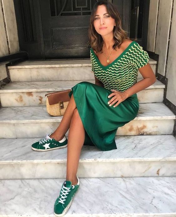 Green Sneakers Outfit: 23 Ways To Wear Them Now 2023 