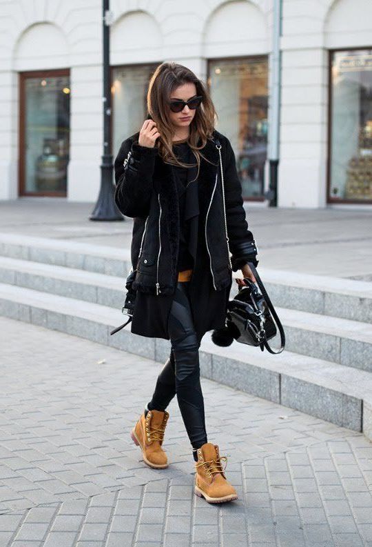 Timberland Boots Outfits For Women (34 Ideas How To Wear) 2022