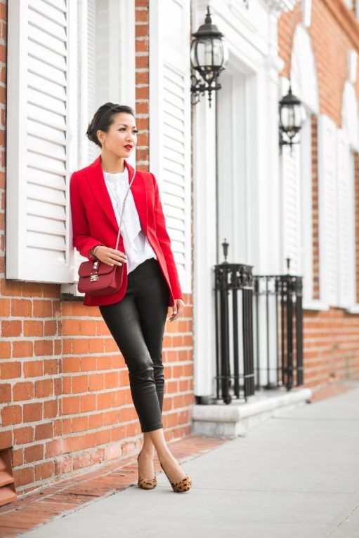 Red Blazer Outfit: 29 Easy Looks 2023