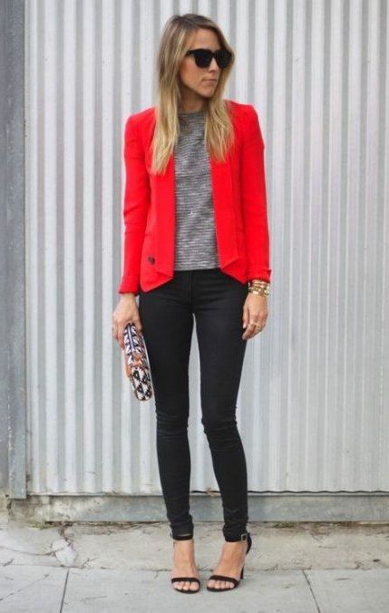 Red Blazer Outfit: 29 Easy Looks 2023