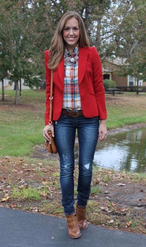 Red Blazer Outfit: 29 Easy Looks 2023