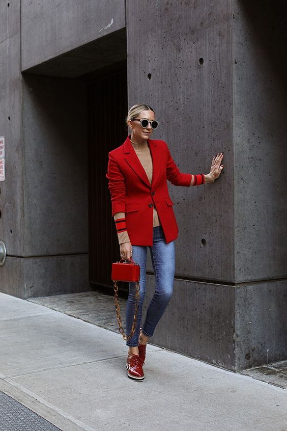 Red Blazer Outfit: 29 Easy Looks 2022