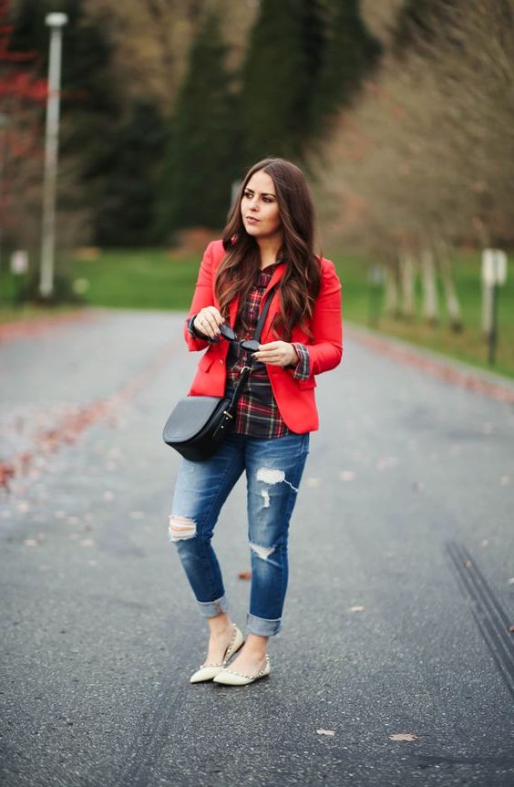 Red Blazer Outfit: 29 Easy Looks 2023