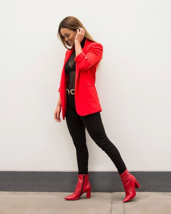 Red Blazer Outfit: 29 Easy Looks 2023