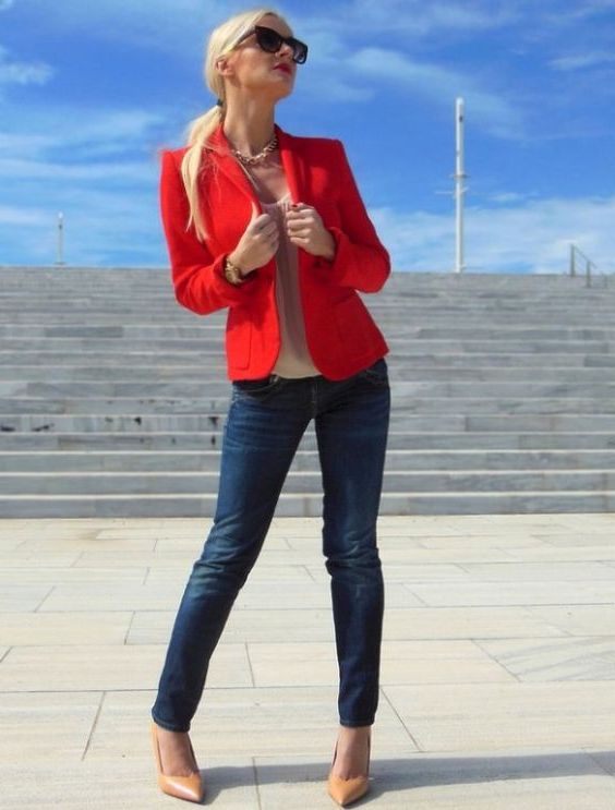 Red Blazer Outfit: 29 Easy Looks 2023