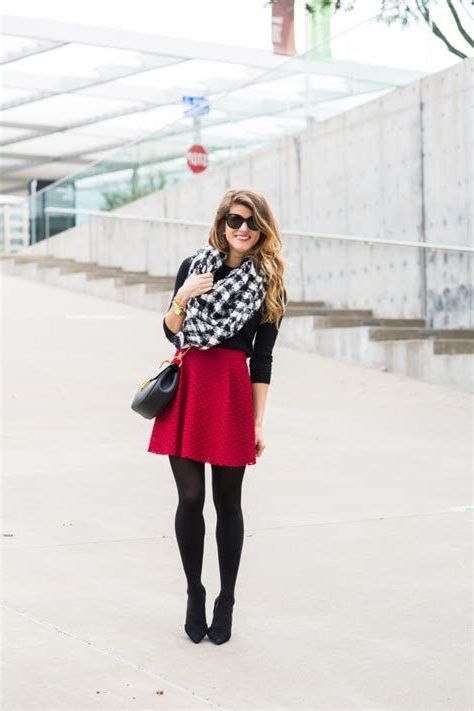 Red Skirt Outfit: Complete Guide 2023 | ShoesOutfitIdeas.com