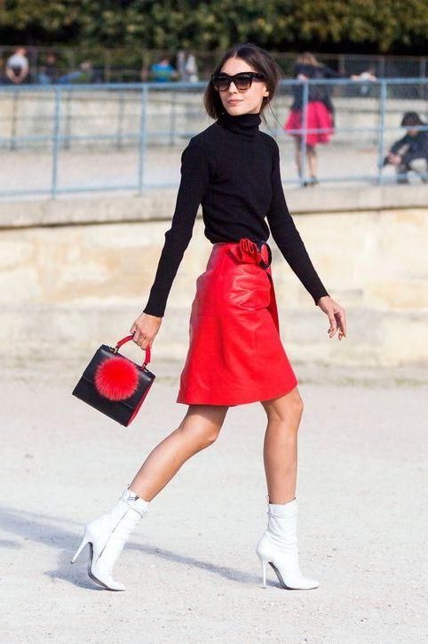 Red Skirt Outfit: Complete Guide 2023 | ShoesOutfitIdeas.com