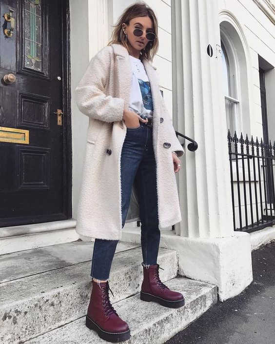 Platform Boots Outfit: Easy Street Style Guide For Women 2023 ...