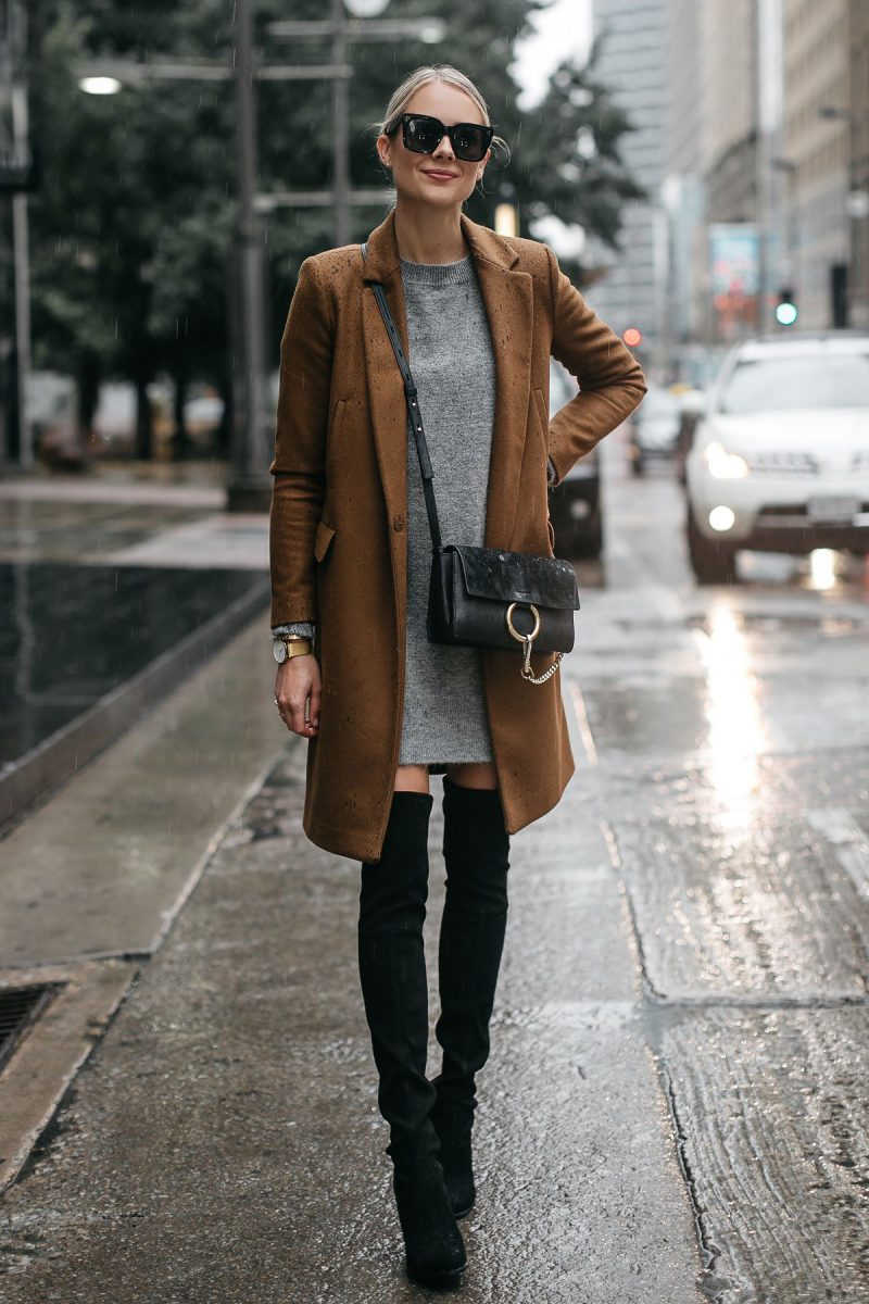 48 Outfit Ideas What Shoes To Wear With Sweater Dress 2023