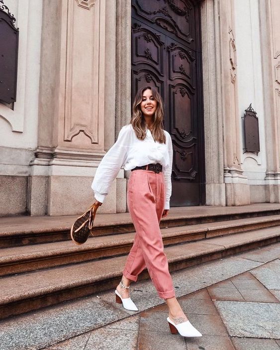 What Shoes To Wear With Pink Pants 2023 | ShoesOutfitIdeas.com