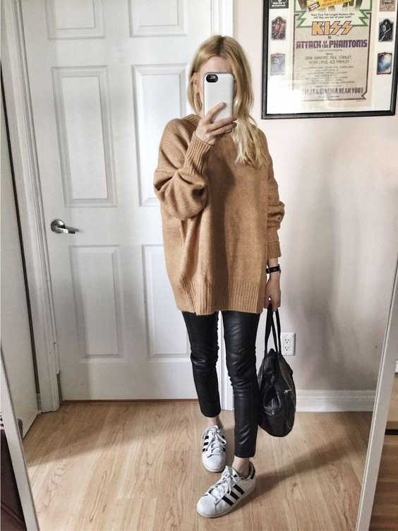 48 Outfit Ideas What Shoes To Wear With Sweater Dress 2022 ...