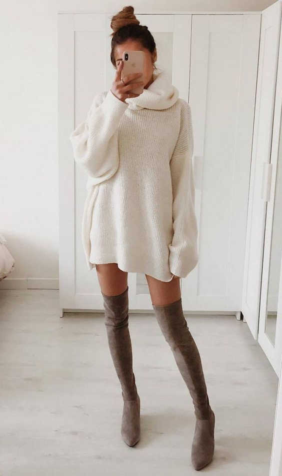 shoes to wear with sweater dress