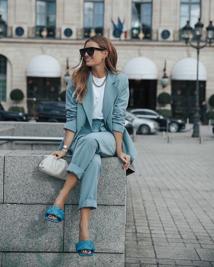 Best Shoes To Wear With Blue Outfits For Women 2023 | ShoesOutfitIdeas.com