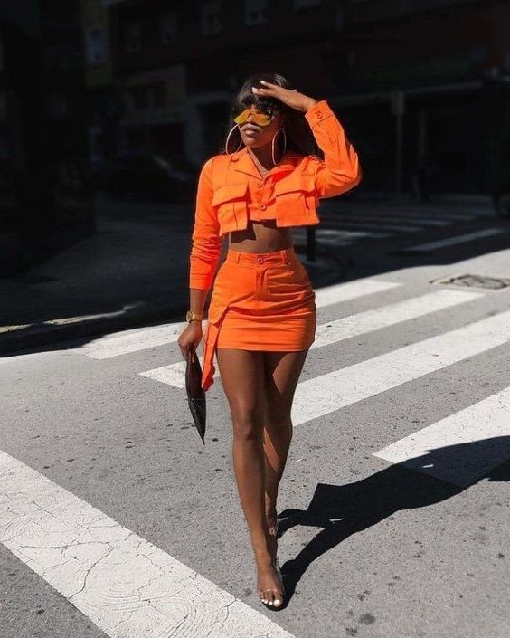 What color shoes to wear with an orange dress Buy and Slay