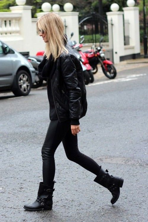 Best Ideas On What To Wear With Motorcycle Boots For Women 2023