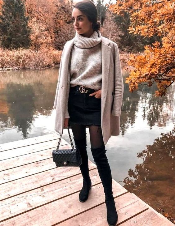 What To Wear With Thigh High Boots For Women 2023