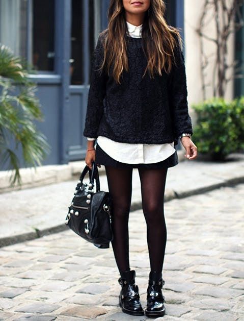 How To Wear Black Flat Ankle Boots: See What's Trending 2023 ...