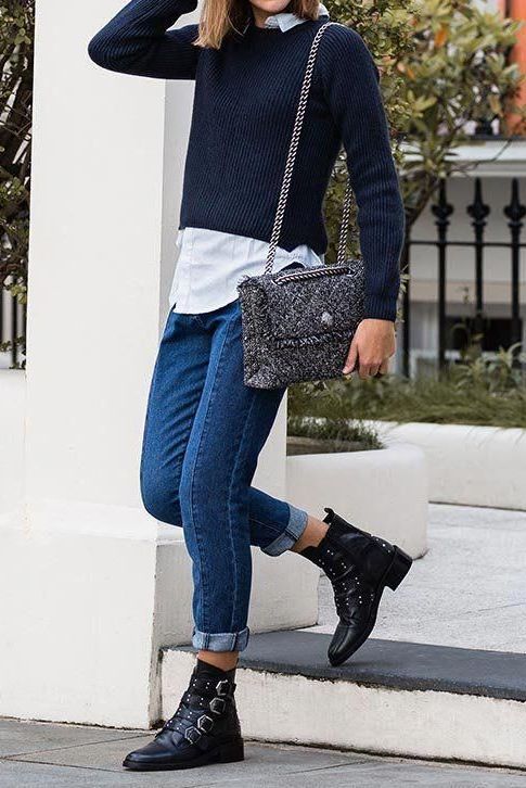 How To Wear Black Flat Ankle Boots: See What's Trending 2023