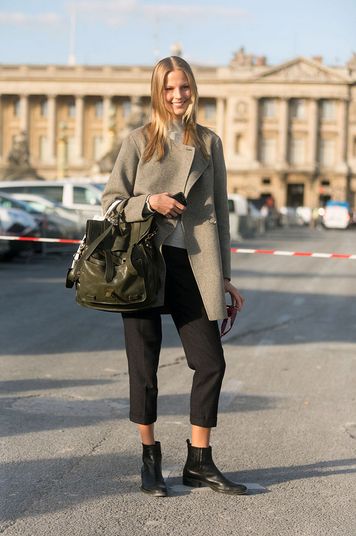 5 Easy Ways to Wear Cropped Trousers With Ankle Boots  Who What Wear