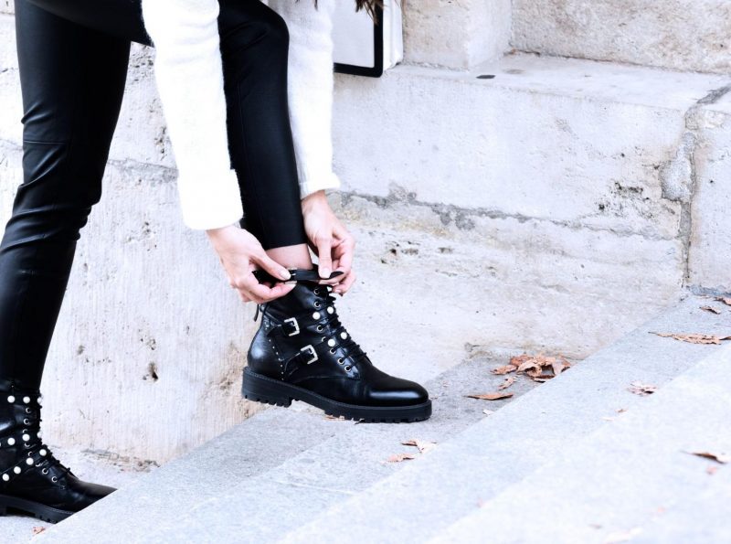 How To Wear Biker Boots With Pearls: Basic Style Guide 2023