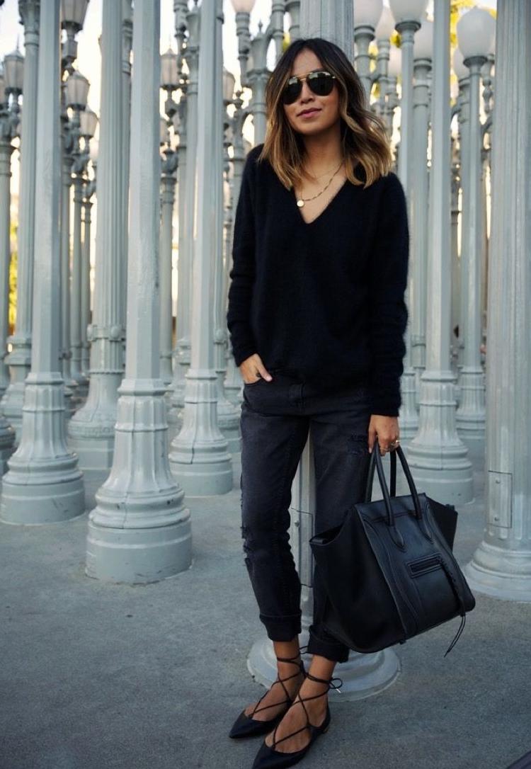 How To Wear Black Ballet Flats: My Favorite Outfit Ideas 2023