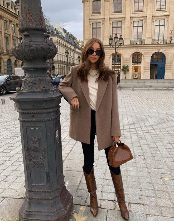 How Should I Wear Brown Knee High Heeled Boots 2023