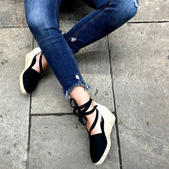 Black Lace Up Espadrilles: An Easy Style Guide 2023