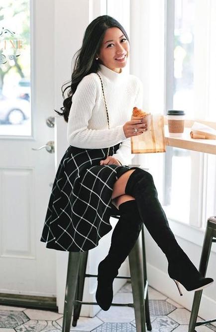 Tips for Wearing High Heeled Black Boots: Comfortable Outfit Ideas 2023
