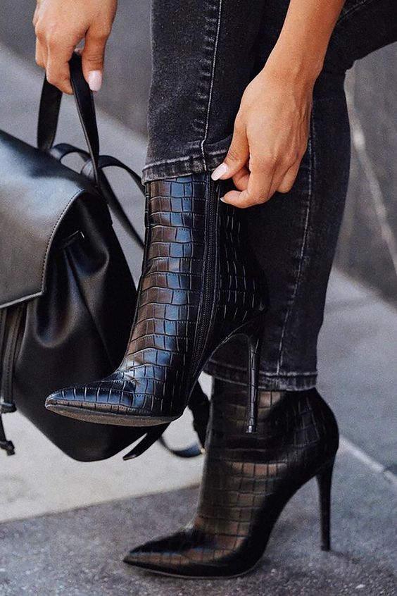 How To Wear Leather High Heel Boots: Best Looks To Wear Now 2023