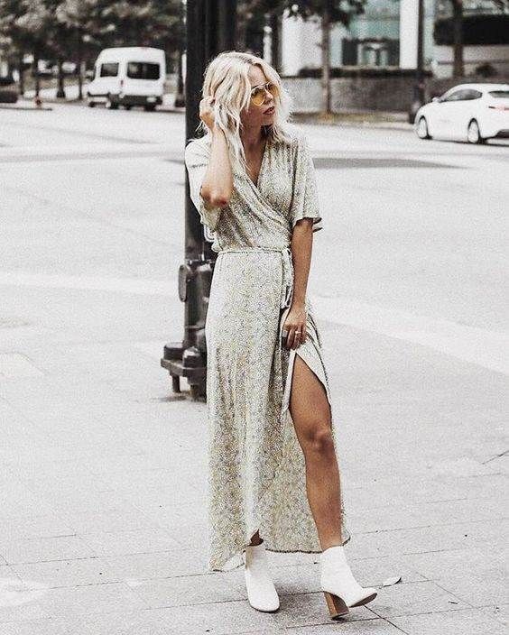 Can I Wear Boots With A Maxi Dress: Easy Guide 2023