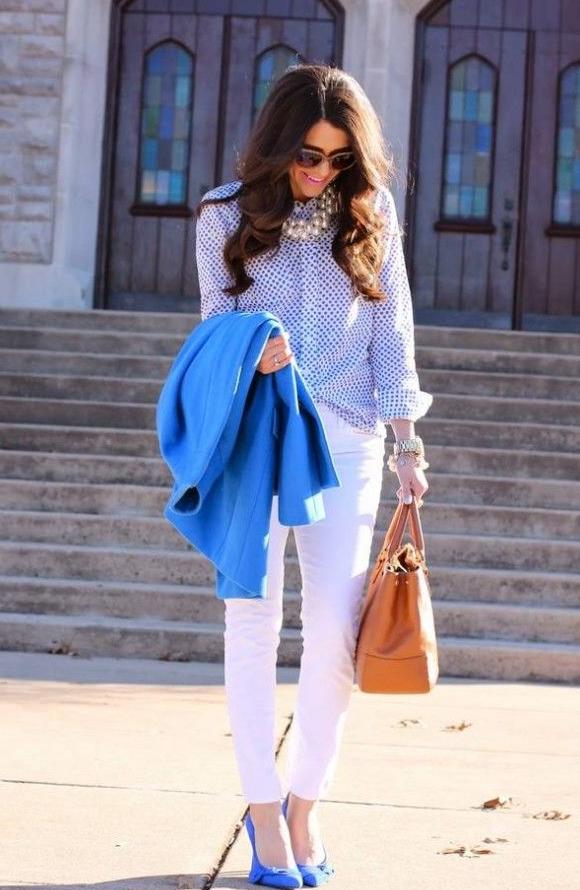 How To Wear Blue Pumps 2022 | ShoesOutfitIdeas.com