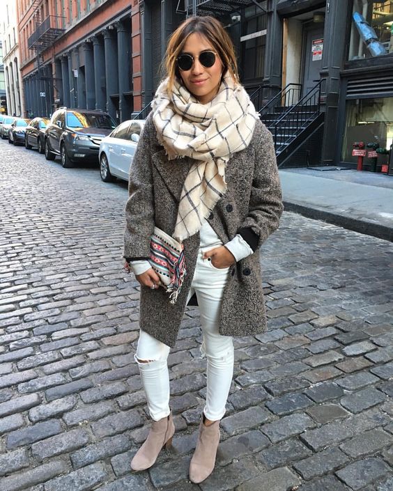 How To Wear Grey Flat Ankle Boots 2023