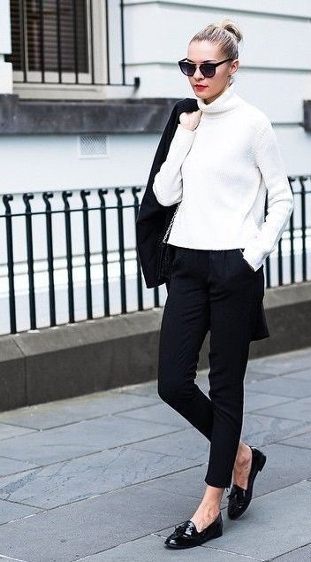 How To Wear Black Patent Loafers 2023 | ShoesOutfitIdeas.com