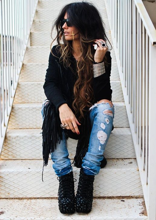 How To Wear Lace Up Half Boots With Jeans 2023