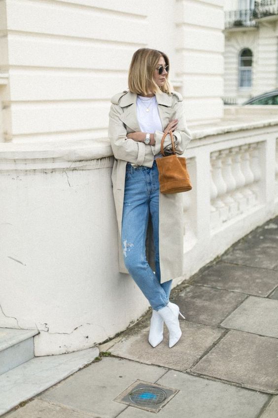 How To Wear White Ankle Boots 2023