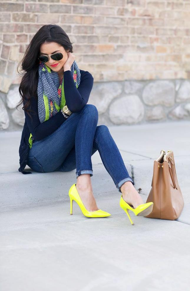 How To Wear Yellow Pumps 2023 | ShoesOutfitIdeas.com