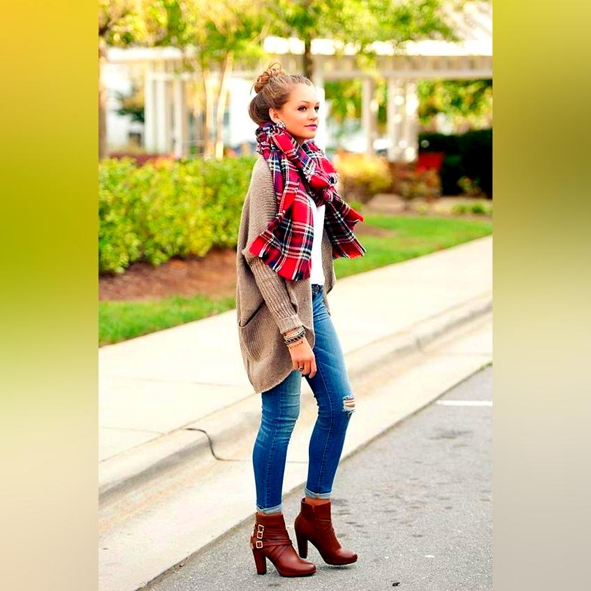 Chic Fall Outfits With Ankle Boots 2022