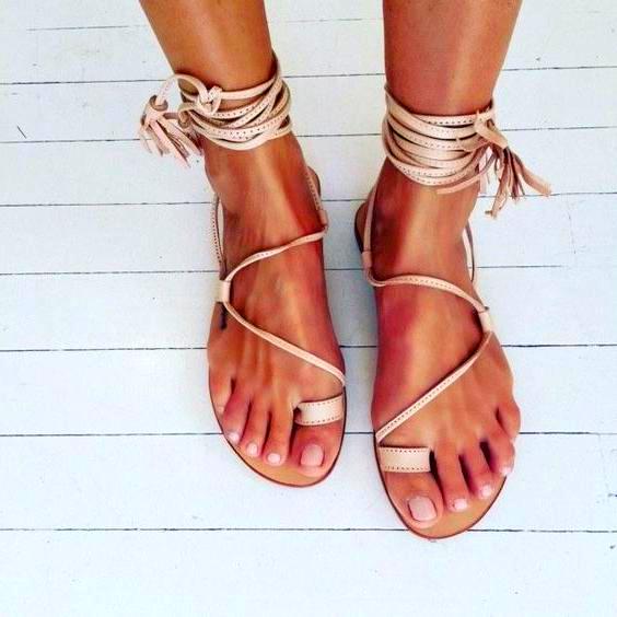 Trendy Lace Up Sandals For This Summer 2023