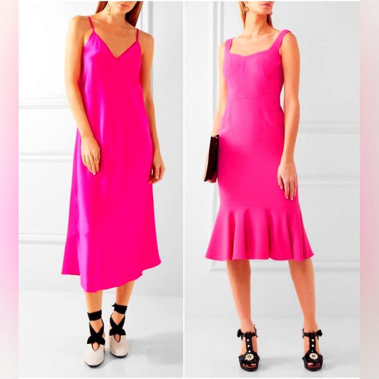 what-color-shoes-to-wear-with-a-hot-pink-dress-2023-shoesoutfitideas