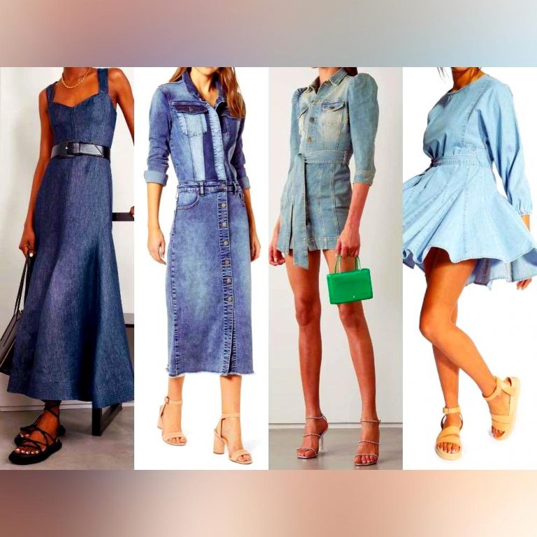 What Shoes To Wear With Denim Dress 2023 | ShoesOutfitIdeas.com