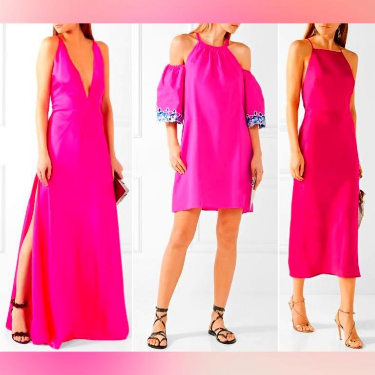 what-color-shoes-to-wear-with-a-hot-pink-dress-2023-shoesoutfitideas