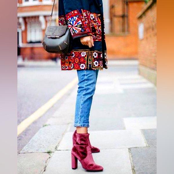 Awesome Outfits With Velvet Boots 2022