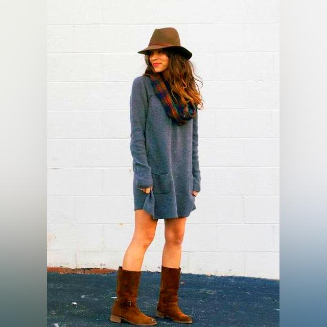 Fall Outfit Ideas With Mid Calf Boots 2023