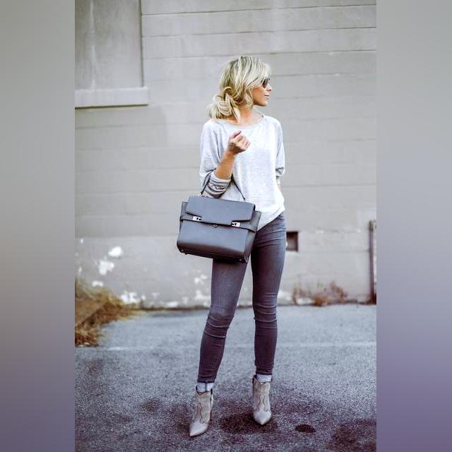 Grey Boots Fall Outfits For Women: Best Ideas 2022