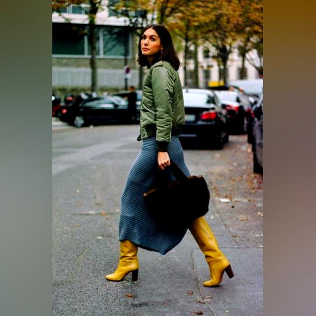 Slouchy Boots Fall Outfit Ideas For Ladies 2023