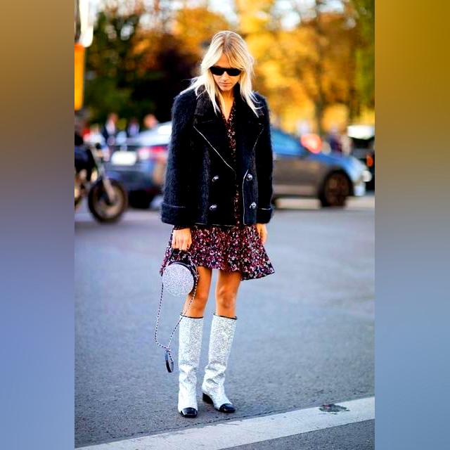 Awesome Outfits With Glitter Boots 2022