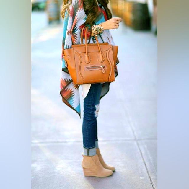 Tan wedge hot sale booties outfit