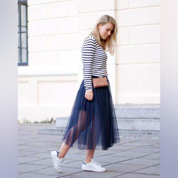 How To Combine Skirts With Sneakers: Easy Beginner Guide 2022