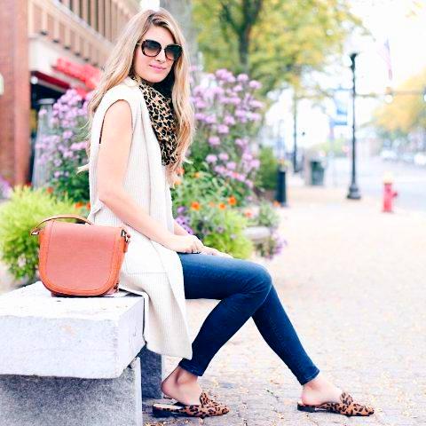 Awesome Outfits With Leopard Mules 2023